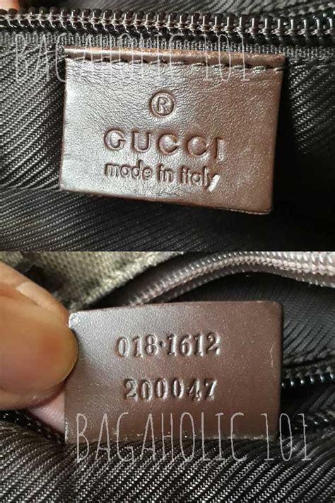 is this gucci bag serial number real|Gucci bag serial number website.